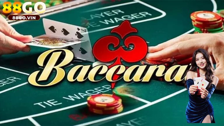 Baccarat là tựa game casino với 3 cửa cược khá đơn giản