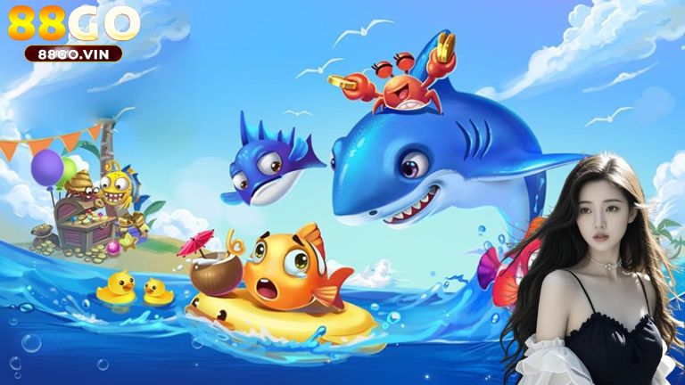 Bắn cá tại 88GO an toàn, đa dạng các phiên bản trò chơi
