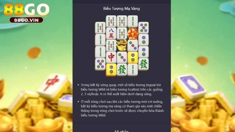 Game Đường Mạt Chược 2 có nhiều biểu tượng độc đáo anh em nên nắm rõ