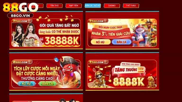 Khi chơi game nổ hũ nói chung, Bát Tụ Bảo nói riêng anh em sẽ nhận được nhiều ưu đãi