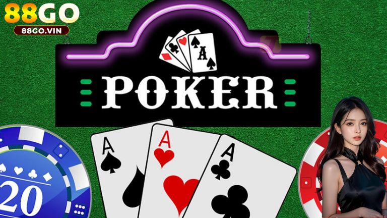 Mọi ván cược Poker 88GO đều diễn ra minh bạch và an toàn cao