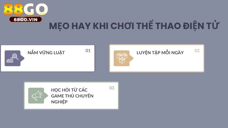 Muốn giành chiến thắng khi chơi thể thao điện tử anh em nên nắm chắc mẹo hay