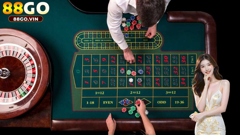Roulette 88GO là tựa game casino đơn giản, hấp dẫn với bàn quay số