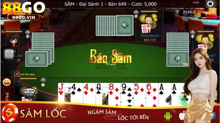 Sâm là một phiên bản mới của game Tiến lên cực hấp dẫn